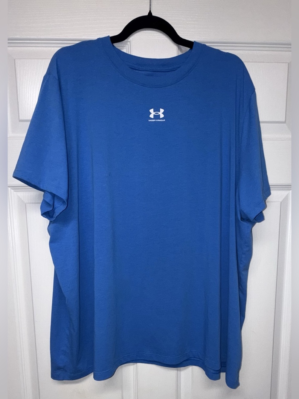 Under Armour Women’s Blue Logo Short Sleeve Tee | Size: 3X